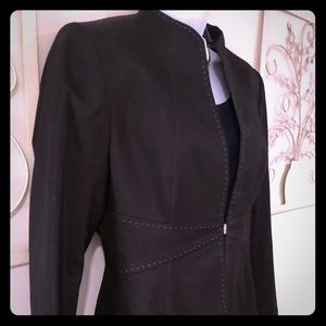 ANTONIO MELANI classic black blazer Size 8